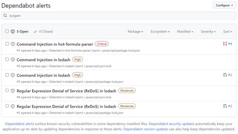 dependabot vs snyk|Dependabot quickstart guide .